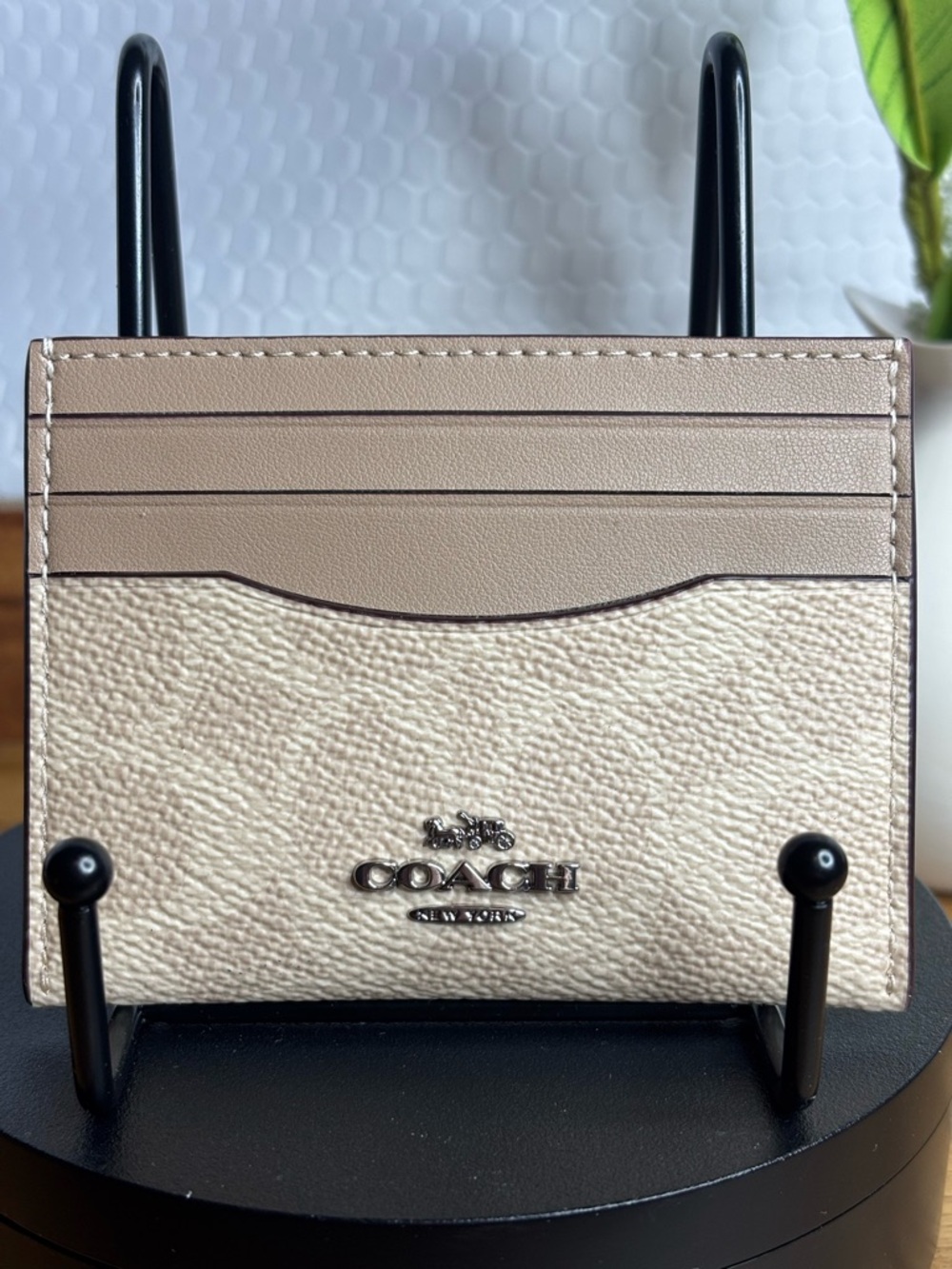 Coach  Slim Card and ID Case NWT